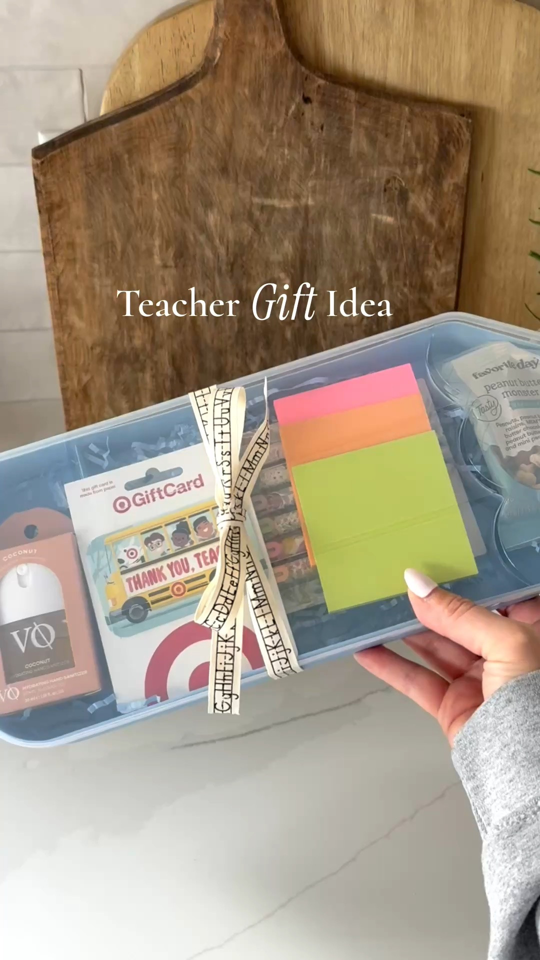 Back to school teacher gift idea ✏️ 


I love this fillable pencil box! Add some teacher gifts like pens, post it notes, hand sanitizer, gicy card, snacks 


#teachergift #teachergiftideas #backtoshool #firstdayofschool #diygift

#LTKmomlife #LTKKids