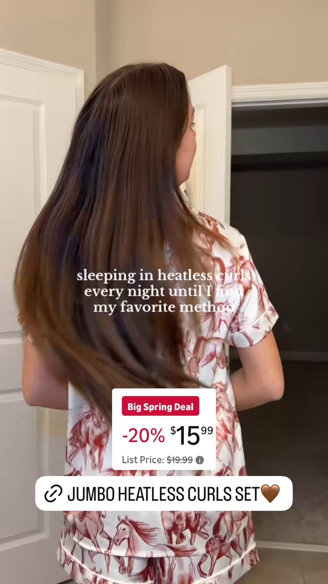 AMAZON BIG SPRING SALE!!! Amazon finds, Amazon deals, Amazon prime day, heatless curls, jumbo heatless curls rods, overnight blowout, kitsch overnight curls set, Amazon beauty, hair must haves, hairstyles #amazon 


#LTKgrwm #LTKmorningroutine #LTKBeauty