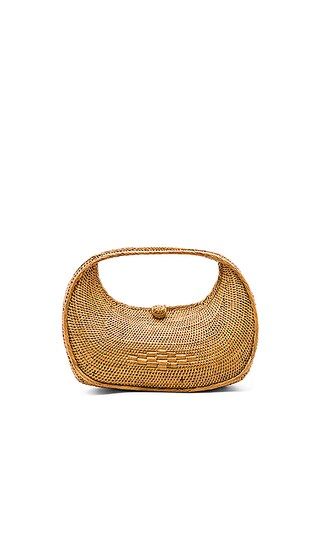 ellen & james Half Moon Bag in Natural | Revolve Clothing