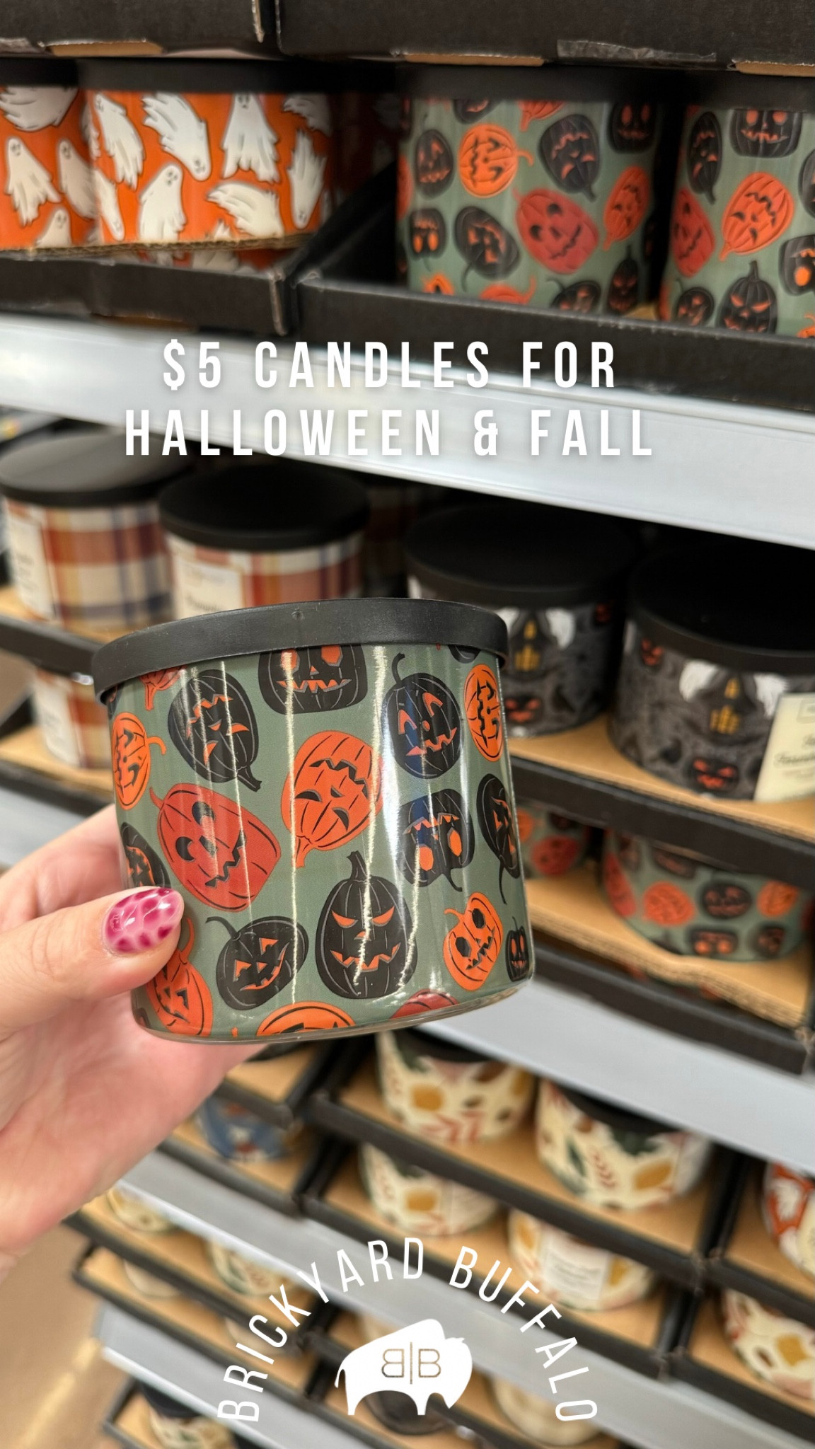 $5 candles you didn’t know you needed til now! Lots of cute patterns + yummy scents to enjoy all season long. 

#LTKSeasonal #LTKHome #LTKFallSale