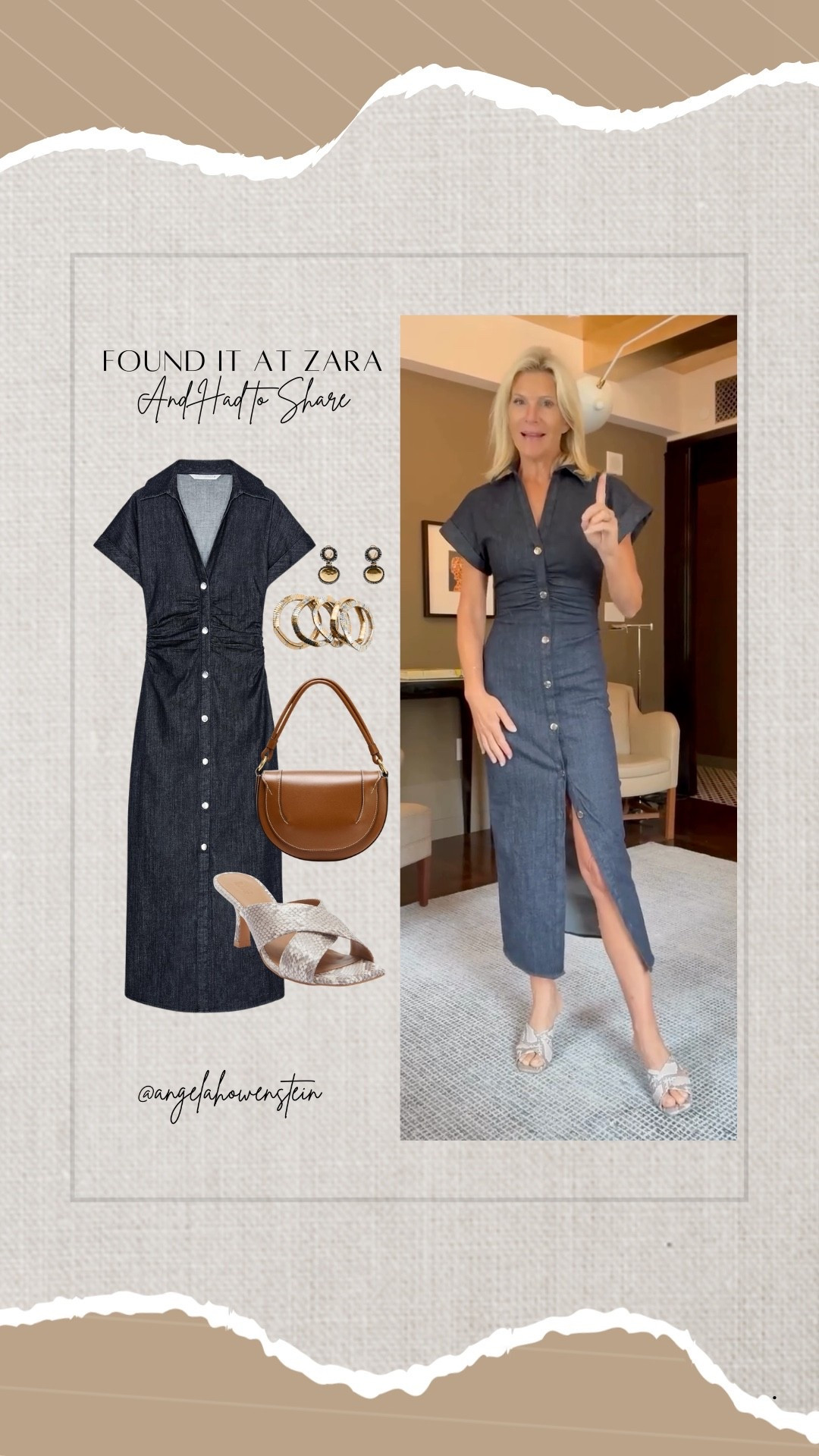 Couldn’t gatekeep this one. Zara absolutely nailed it with this denim dress—slimming, classic, and so easy to style year-round.

#LTKFinds #ltkfashion #over40style #capsulewardrobe #zarafinds #outfitinspo



#LTKOver40 #LTKStyleTip #LTKShoeCrush