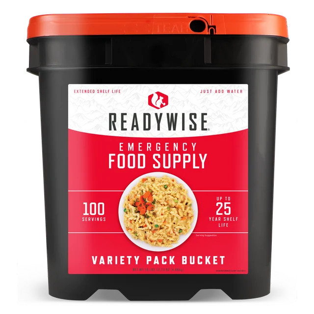 ReadyWise 100 Serving Emergency Food Supply Bucket | Walmart (US)