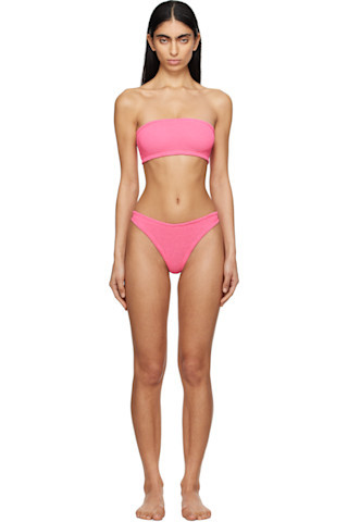 Hunza G - Pink Shay Bikini | SSENSE