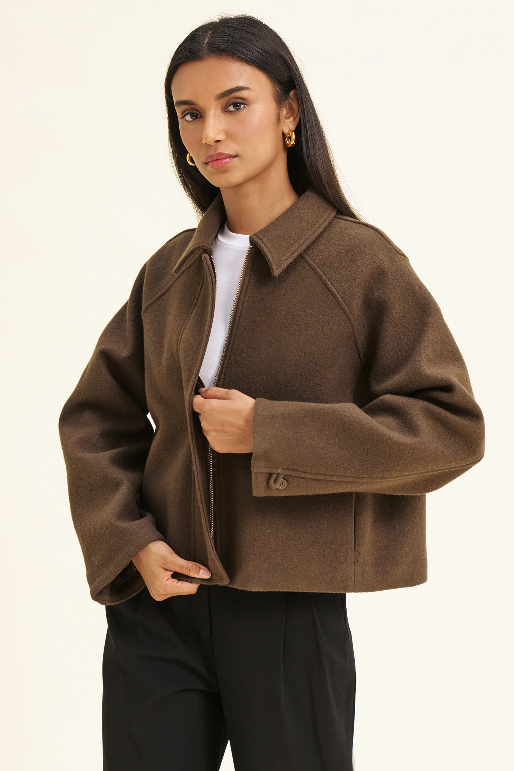 ELENA JACKET - BRUN | Sisterhood