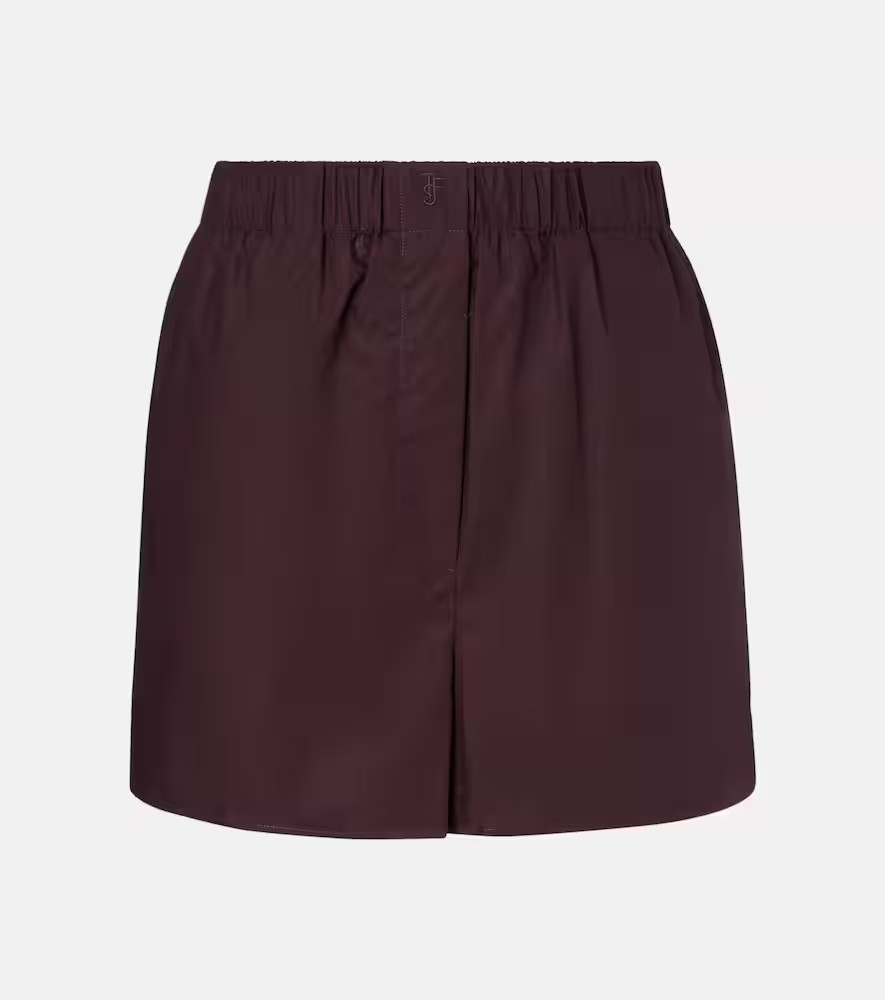 The Frankie Shop Liu cotton shorts | Mytheresa (US/CA)