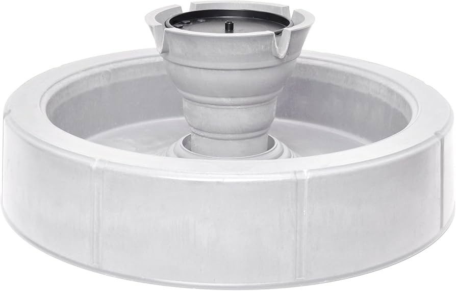 Bernini Lago Pond Fountain - Cordless Garden Fountain for Zen Sound, Beautiful Garden Water Featu... | Amazon (US)