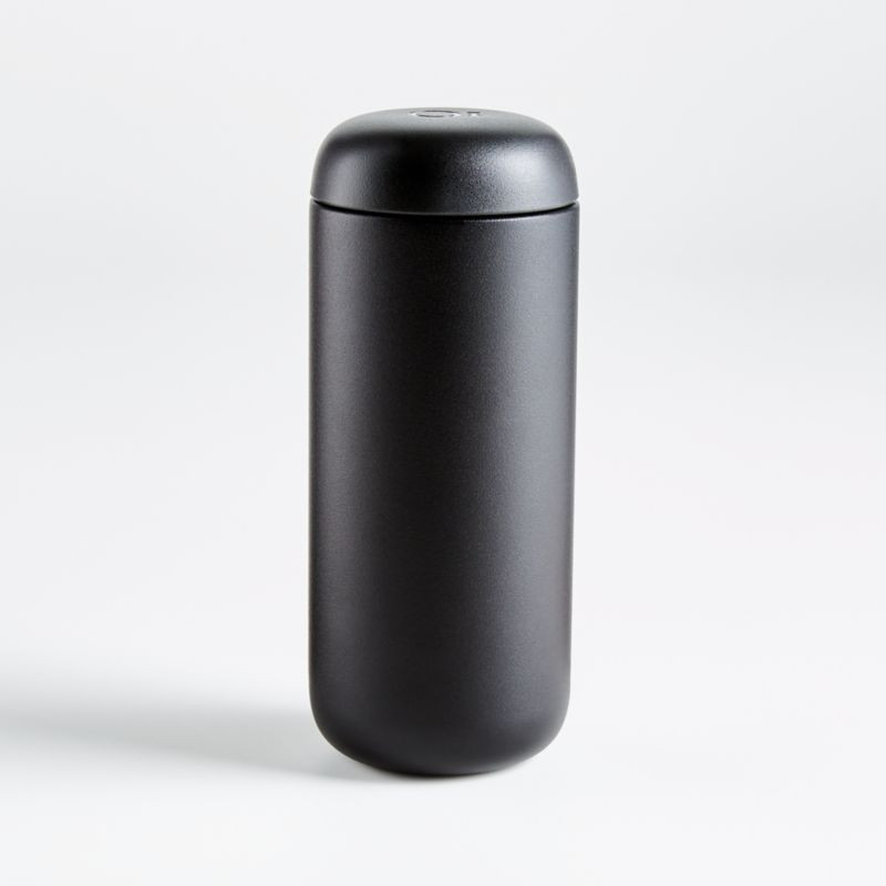 Fellow 16-Oz. Matte Black Move Mug + Reviews | Crate & Barrel | Crate & Barrel
