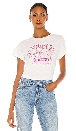 x Hanes Classic Tee Shortys in White | Revolve Clothing (Global)