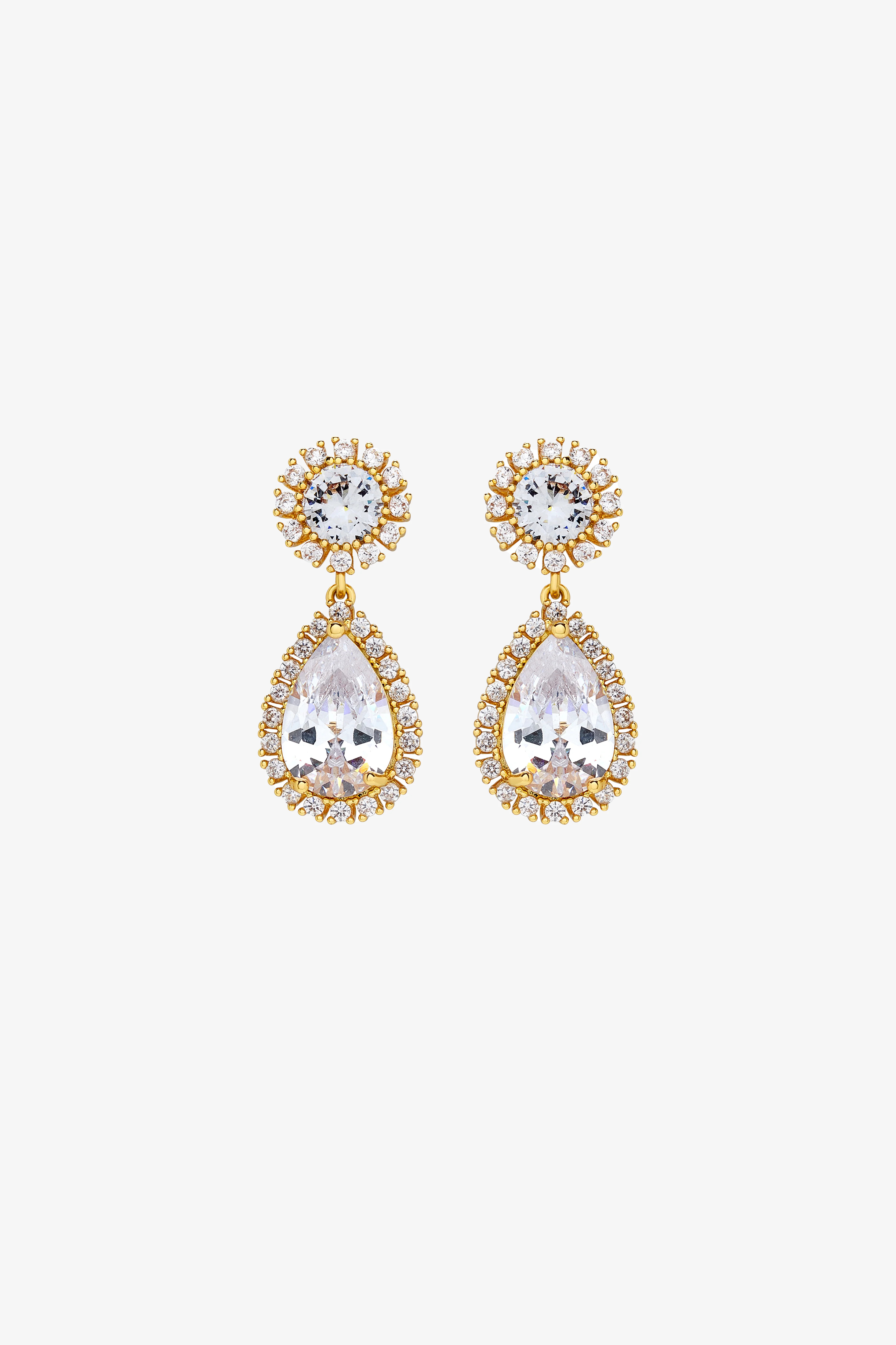 Calgary Earrings in Gold | Birdy Grey | Birdy Grey