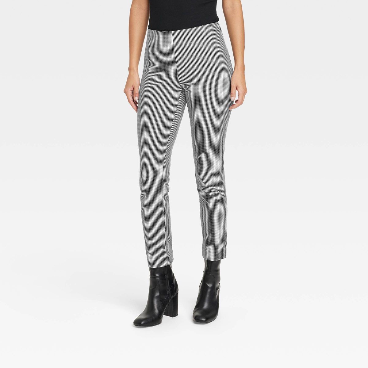 Women's High-Rise Slim Fit Bi-Stretch Ankle Pants - A New Day™ | Target