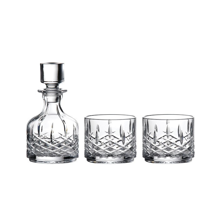 Waterford Markham Stacking Decanter and Tumblers, Set of 2 | Williams-Sonoma