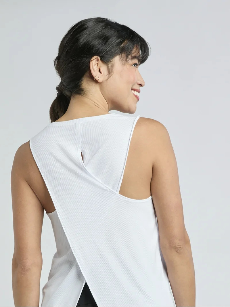 Avia Women's and Women's Plus Lightweight Wrap Back Tank, Sizes XS-4X | Walmart (US)