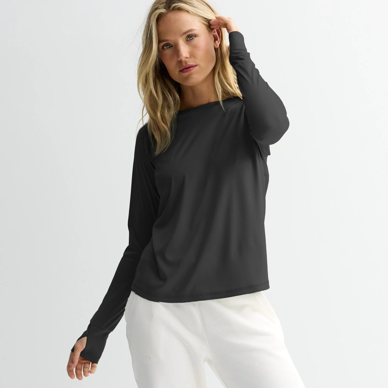 Women's Tek Gear\u00ae Dry Tek Long Sleeve TeeTek Gear | Kohl's