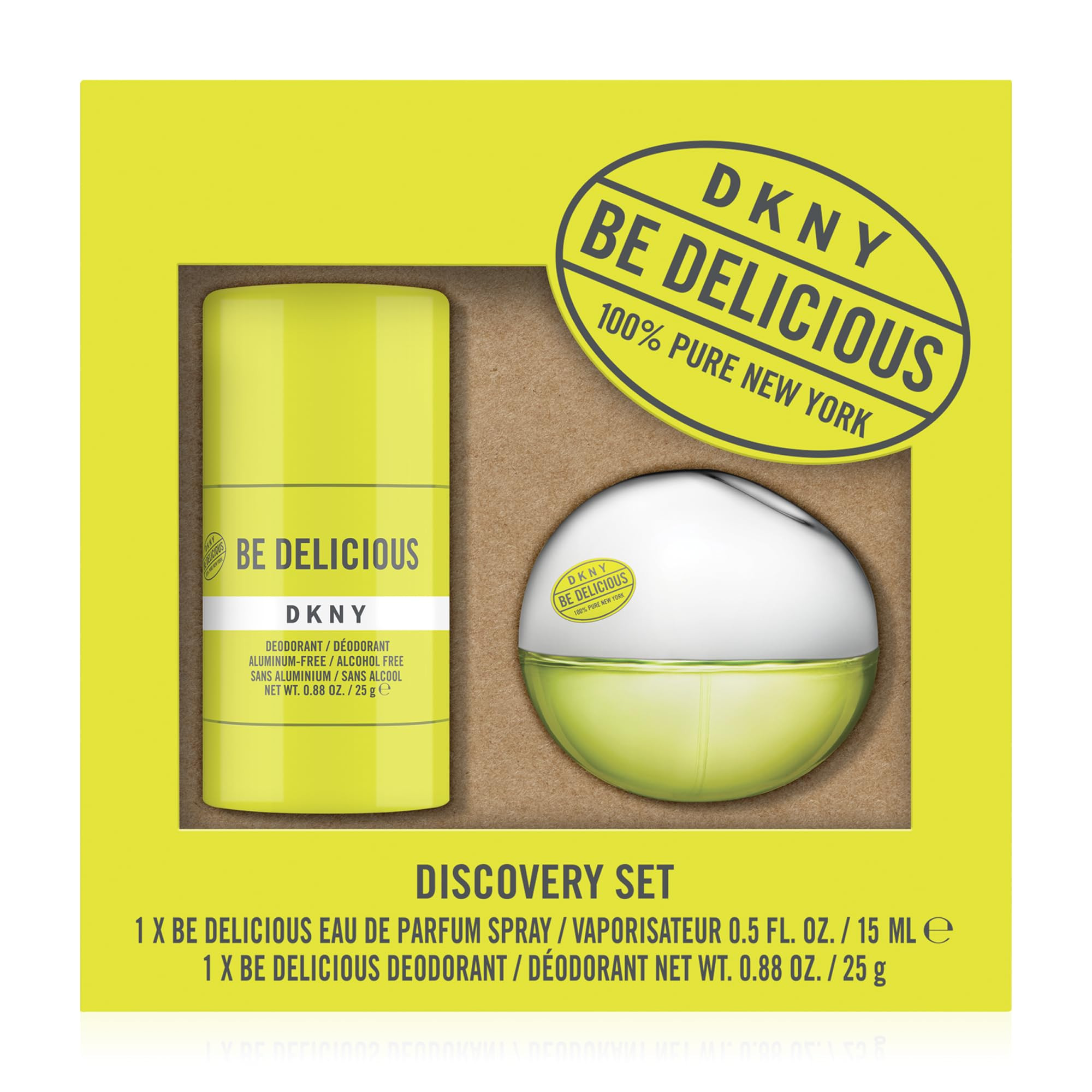 DKNY Be Delicious Discovery Set For Women - Eau de Parfum Mini Spray 0.5 Fl. Oz. & Aluminum Free ... | Amazon (US)