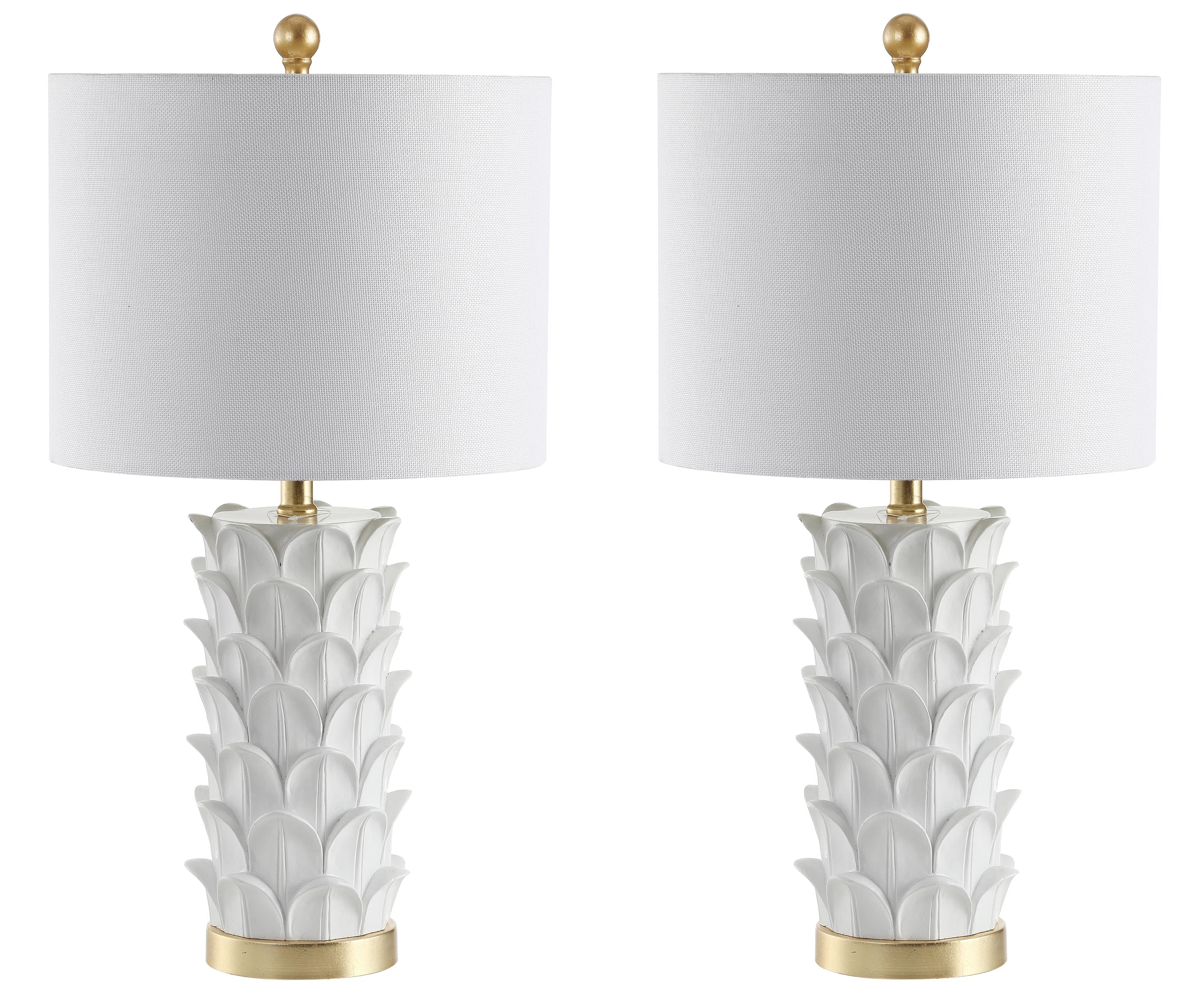 Detroit Resin Table Lamp (Set of 2) | Wayfair North America