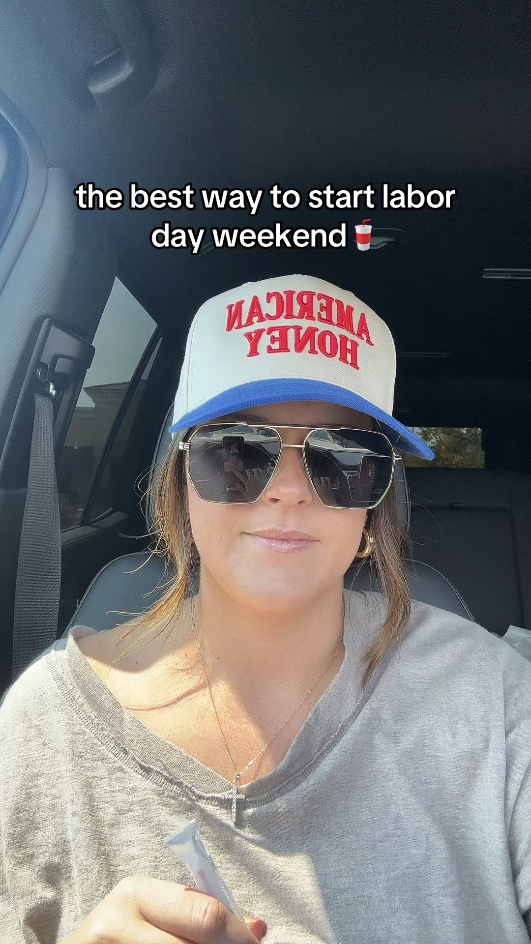 Amazon Sunglasses 💙❤️🤍

#LTKStyleTip #LTKFindsUnder50 #LTKSaleAlert