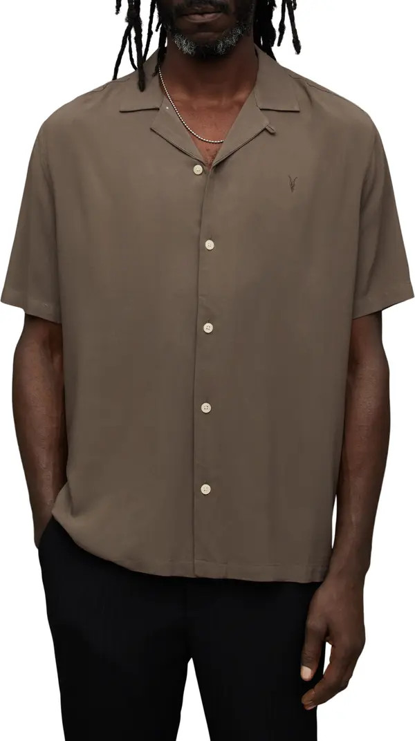 Venice Relaxed Fit Short Sleeve Button-Up Camp Shirt | Nordstrom