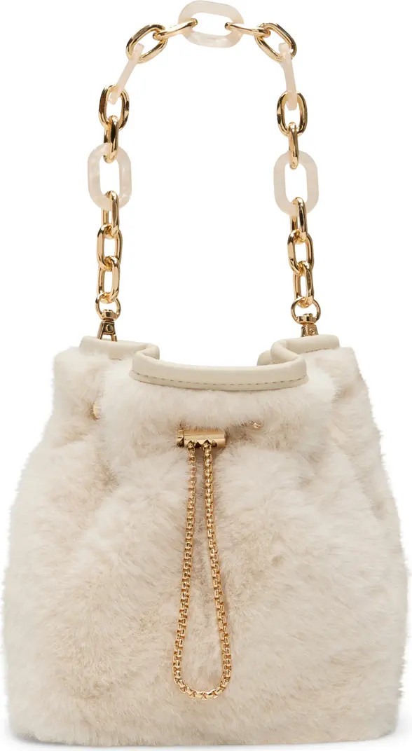 Ilynnaa Faux Fur Bucket Bag | Nordstrom