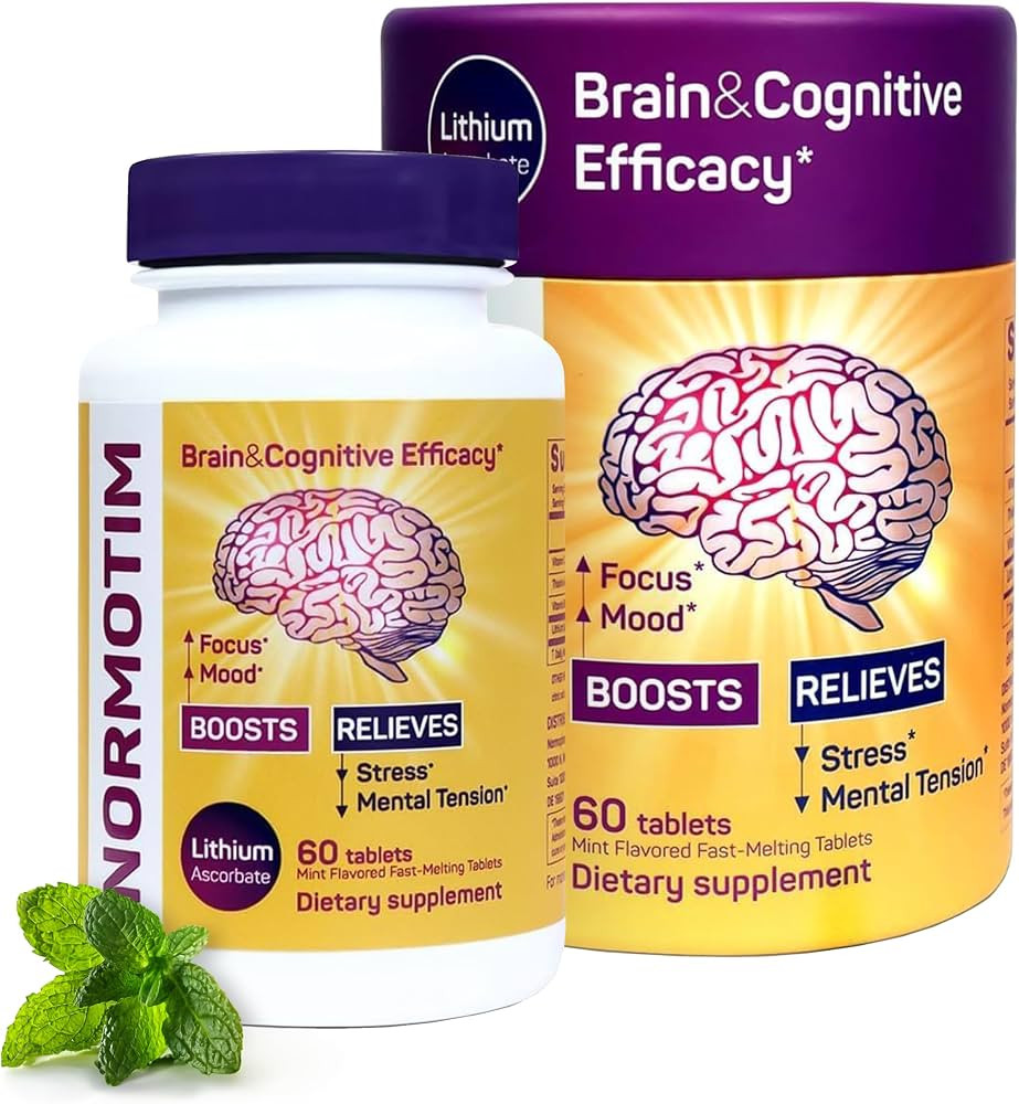 Nootropics Brain Support Supplements for Memory and Focus | Lithium Trace Minerals | Mood, Energy... | Amazon (US)