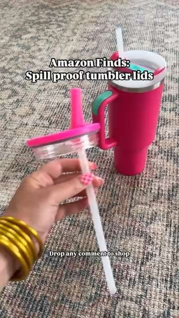 Tumbler spill proof lids!

Amazon / Amazon find / Tumbler / Stanley / Life hack 

 #LTKFindsUnder50 #LTKFindsUnder100