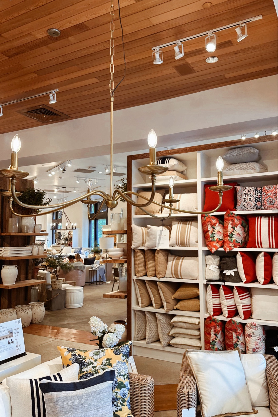 First thing when you walk into Pottery Barn is this beautiful chandelier. I found it for $299 vs $900!