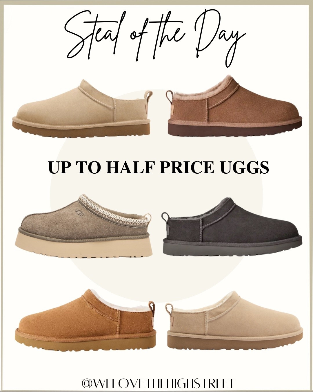 UP TO HALF PRICE UGGS