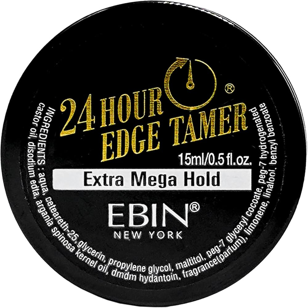 EBIN NEW YORK 24 Hour Edge Tamer, Extra Mega Hold, 0.5 Oz - No Flaking, No White Residue, Shine, ... | Amazon (US)
