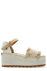 Stella McCartney Gaia Platform Espadrille Wedges | Cettire Global