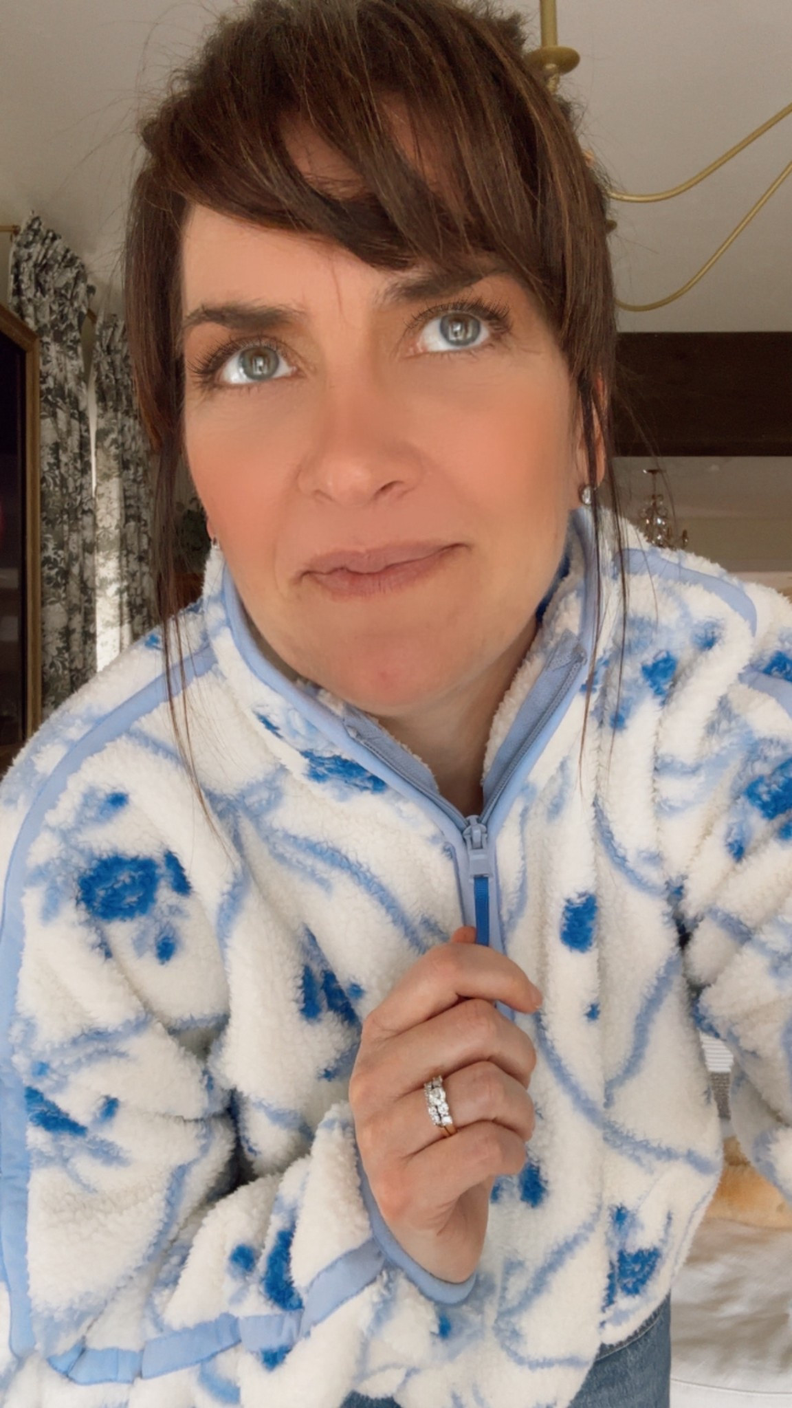 Staying cozy today in this Old Navy fleece pullover. 

#LTKSaleAlert #LTKootd #LTKActive