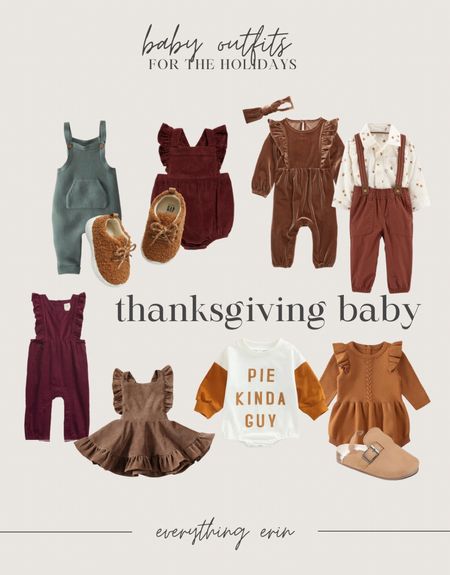 Thanksgiving baby outfits 

#LTKSeasonal #LTKbaby