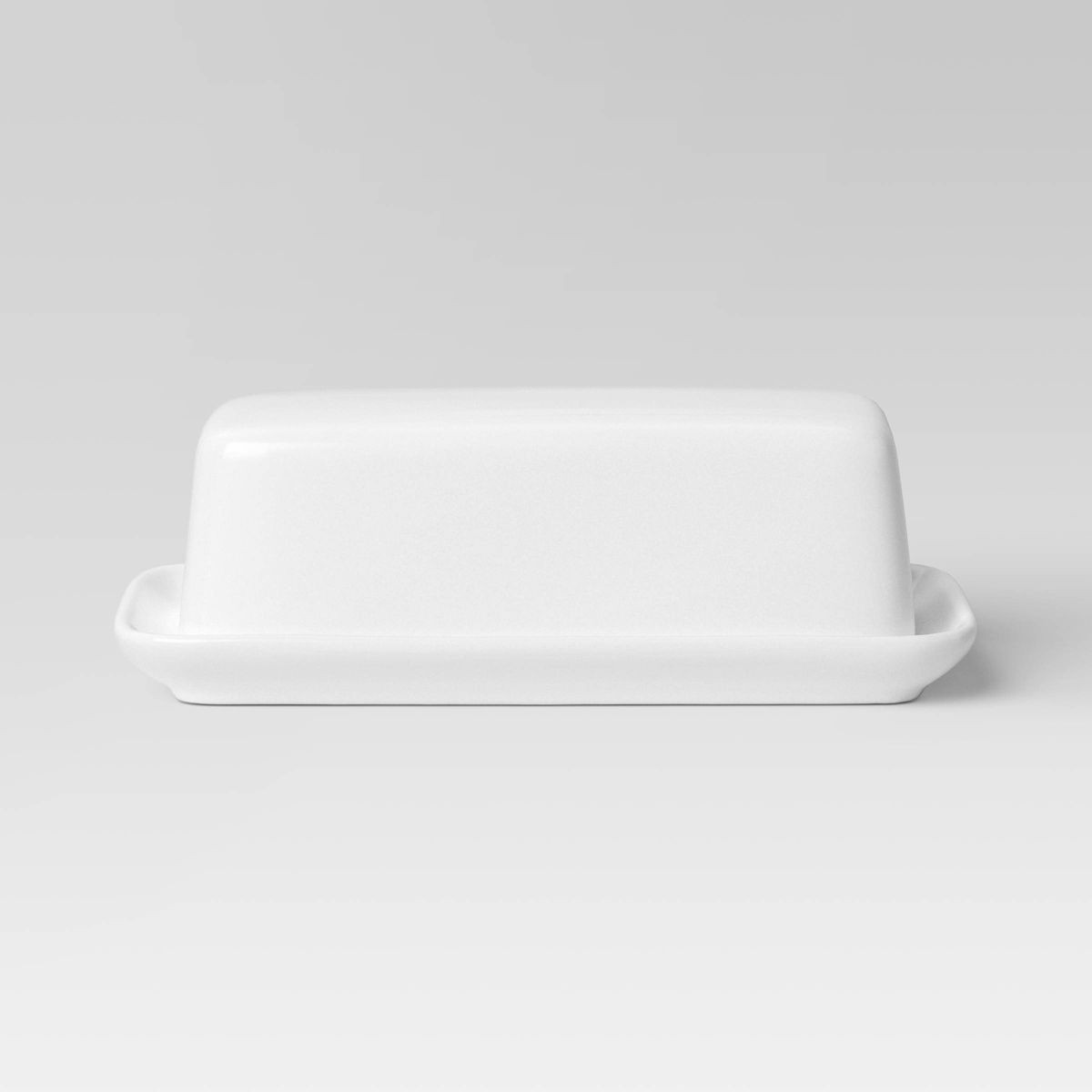 2pc Porcelain Butter Dish White - Threshold™ | Target