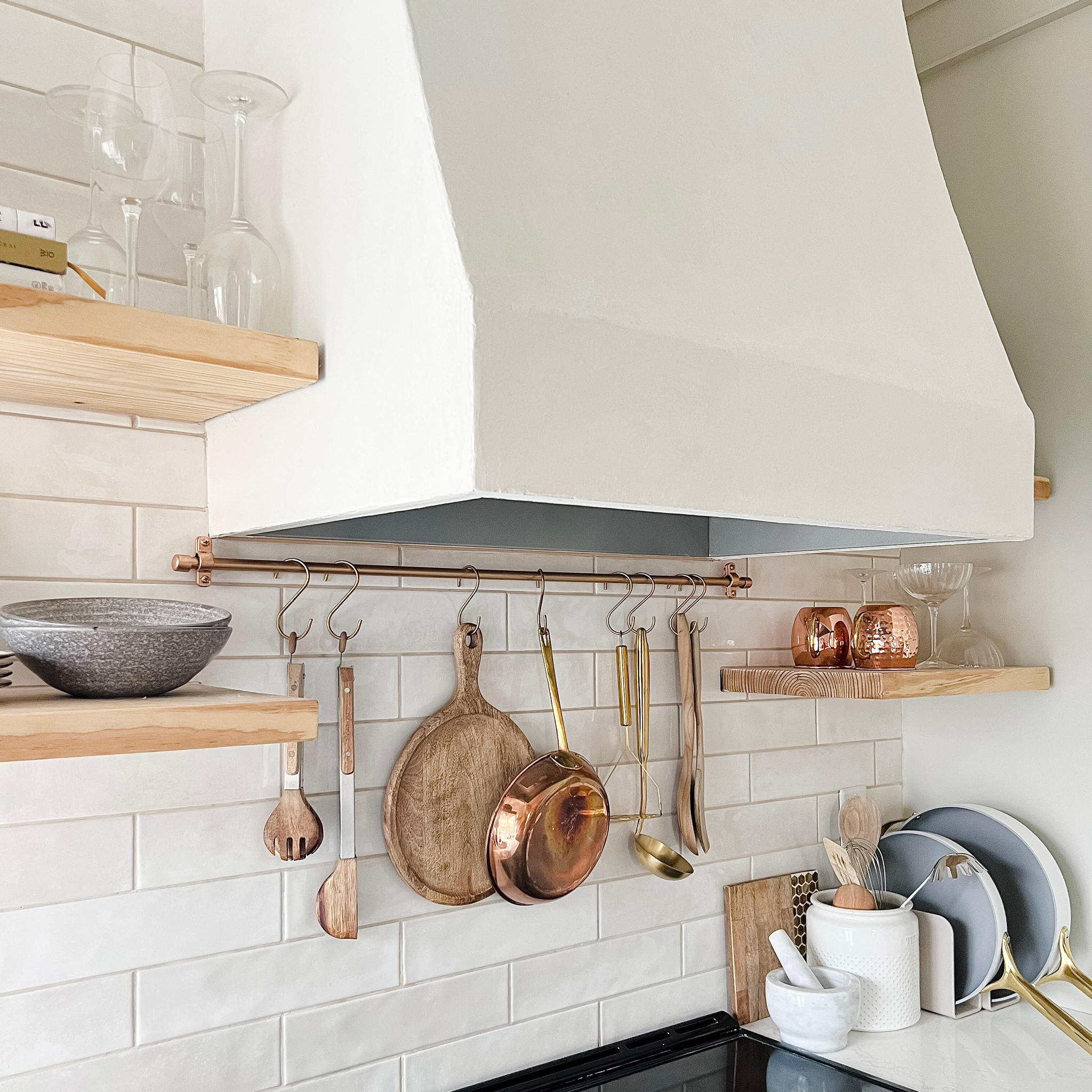 Modern traditional kitchen styling// accessories// vintage // old world // farmhouse //  copper // gold // brass // English cottage style // European 

#LTKhome #LTKstyletip #LTKunder100