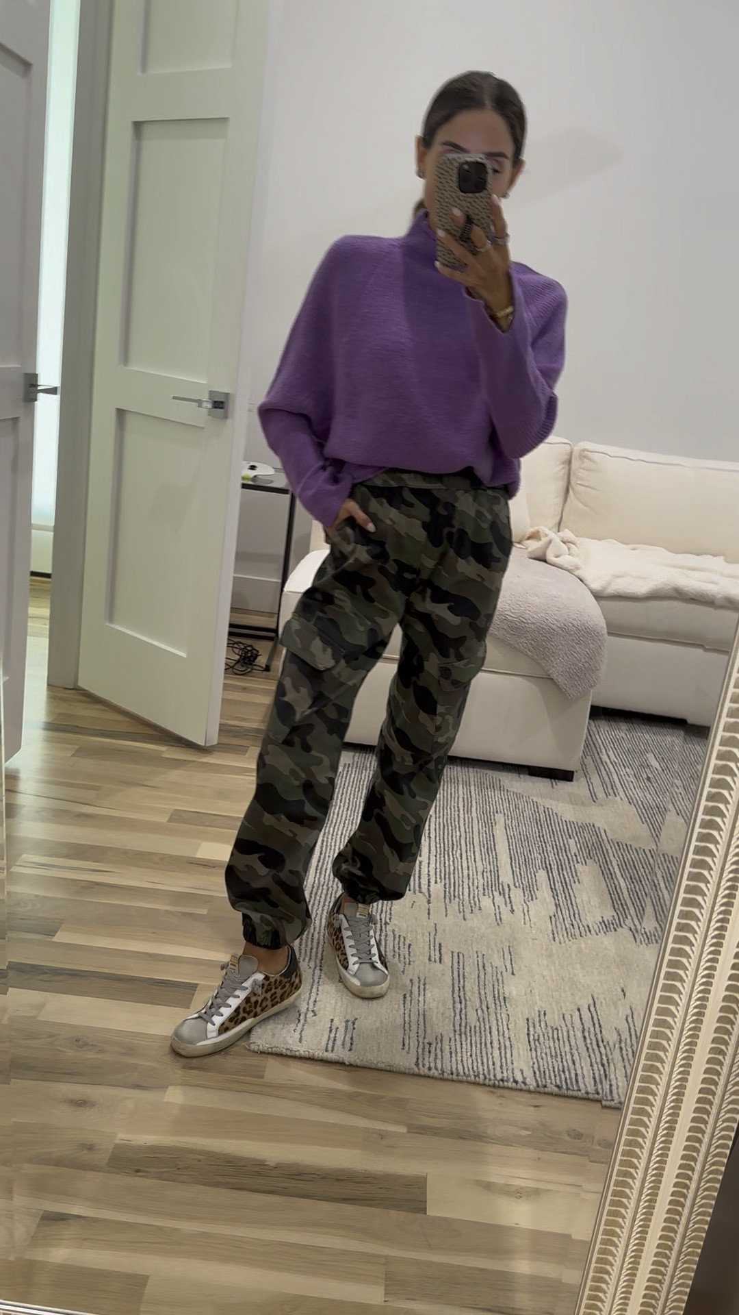 Super soft purple sweater size xs camo joggers petite friendly size xxs fall outfit 

#LTKFindsUnder50 #LTKFindsUnder100 #LTKSeasonal