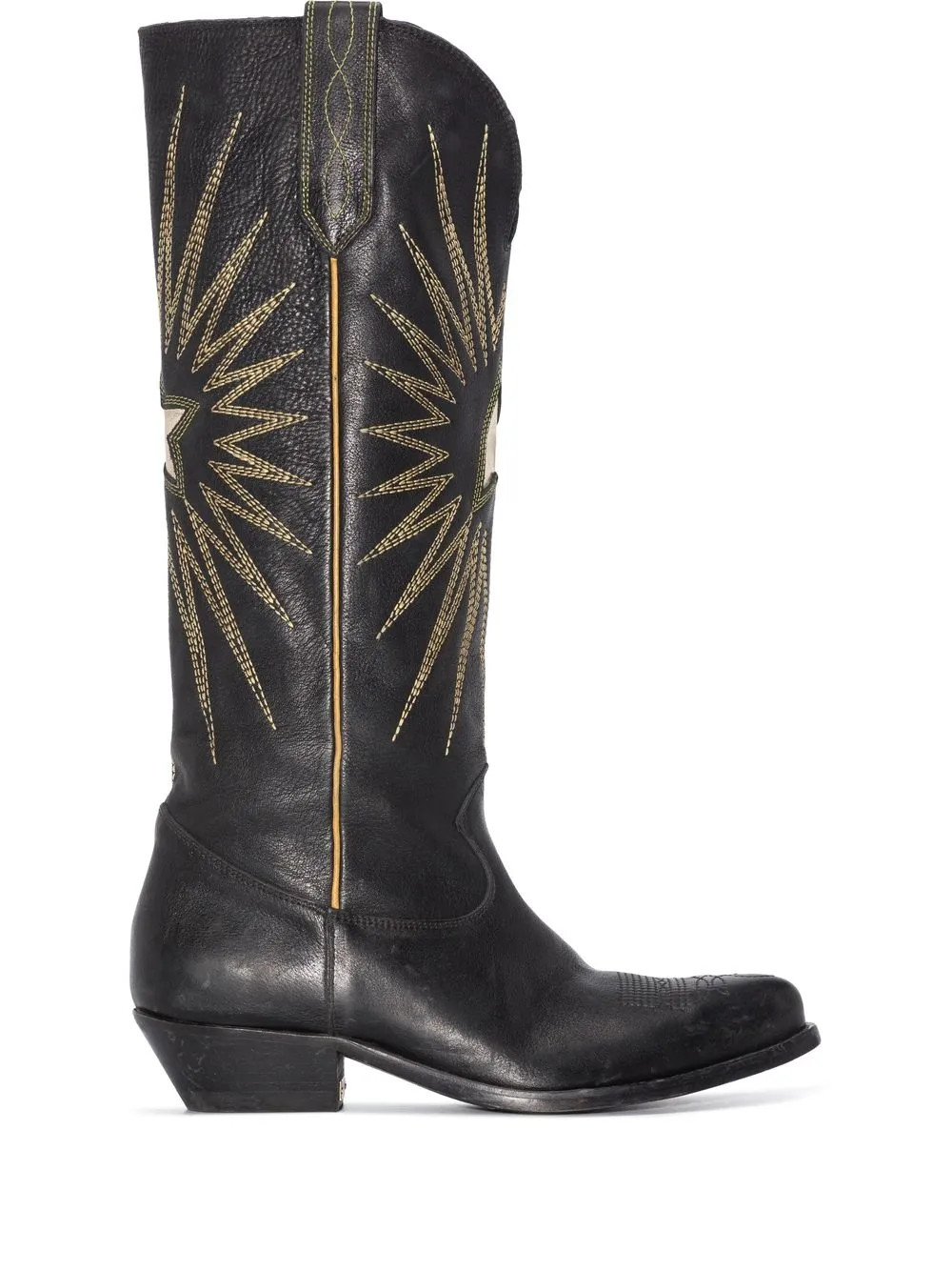 Golden Goose Wish Star mid-calf Boots - Farfetch | Farfetch Global