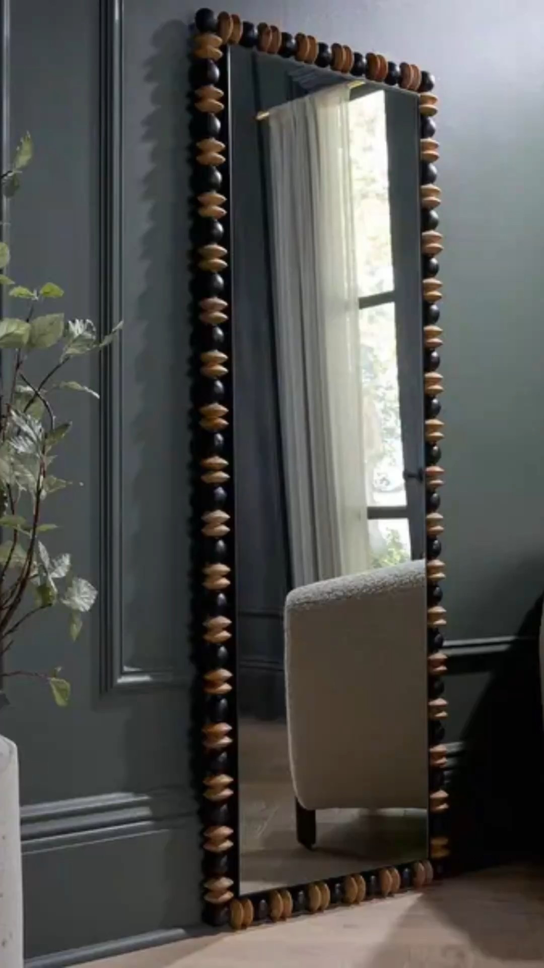 Let me style your home with this gorgeously detailed floor mirror!

#LTKHome