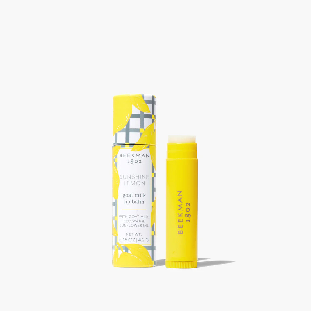 Sunshine Lemon Lip Balm | Beekman 1802