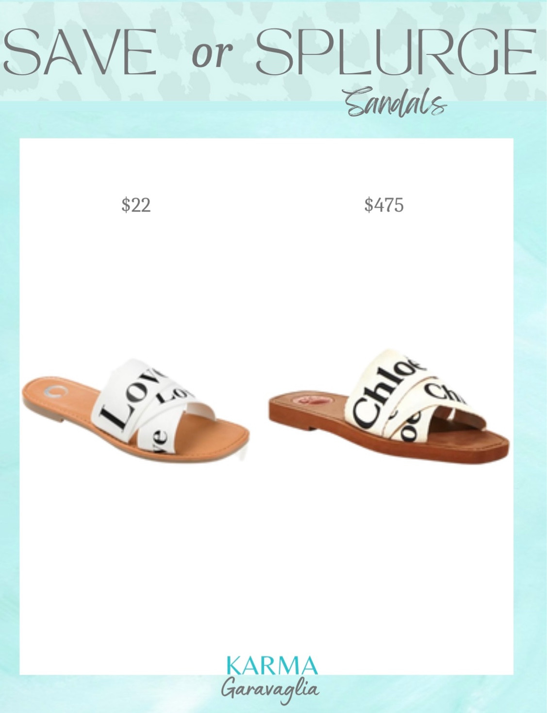 Save or Splurge, Save or Steal, designer dupe, splurgeworthy, designer inspired dupe, budget friendly, Chloe, Target, slide sandals, trending sandals, trendy sandals, Resort wear, Summer sandals, Spring outfits, sandals, vacation 

Follow me for more fashion finds, beauty faves, lifestyle, home decor, sales and more! So glad you’re here!! XO!!

#LTKstyletip #LTKshoecrush #LTKunder50