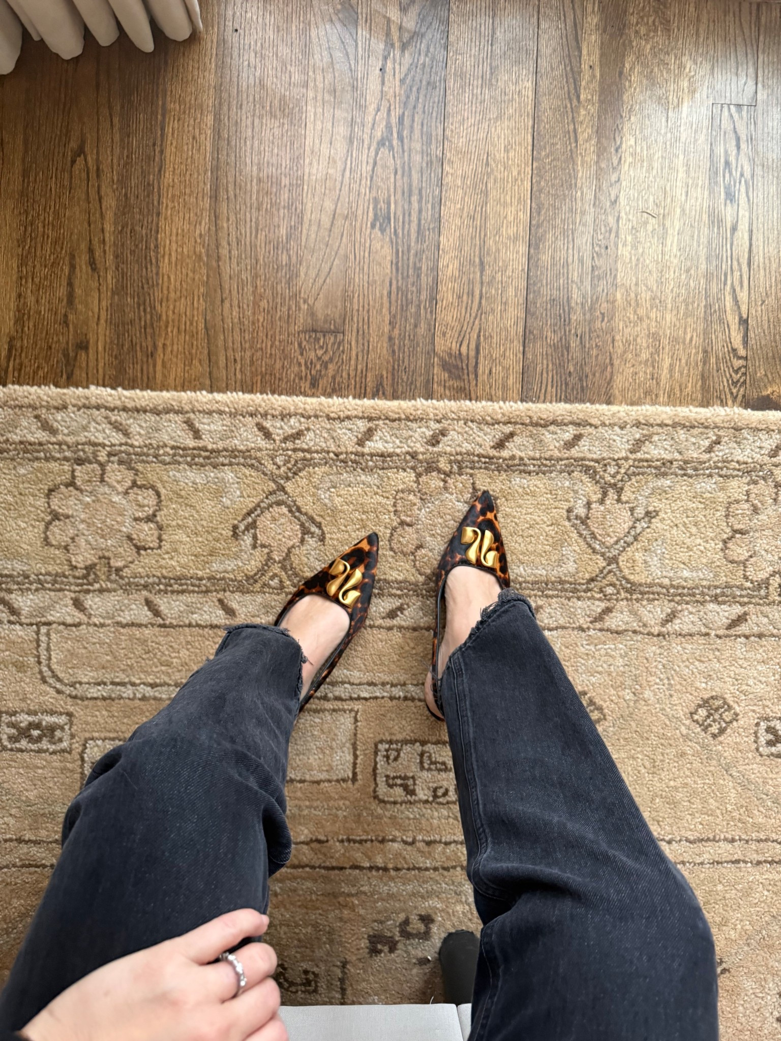 These shoes making me happy 🐆 Took my TTS. Some breaking in is definitely needed  

#LTKSeasonal #LTKOver40