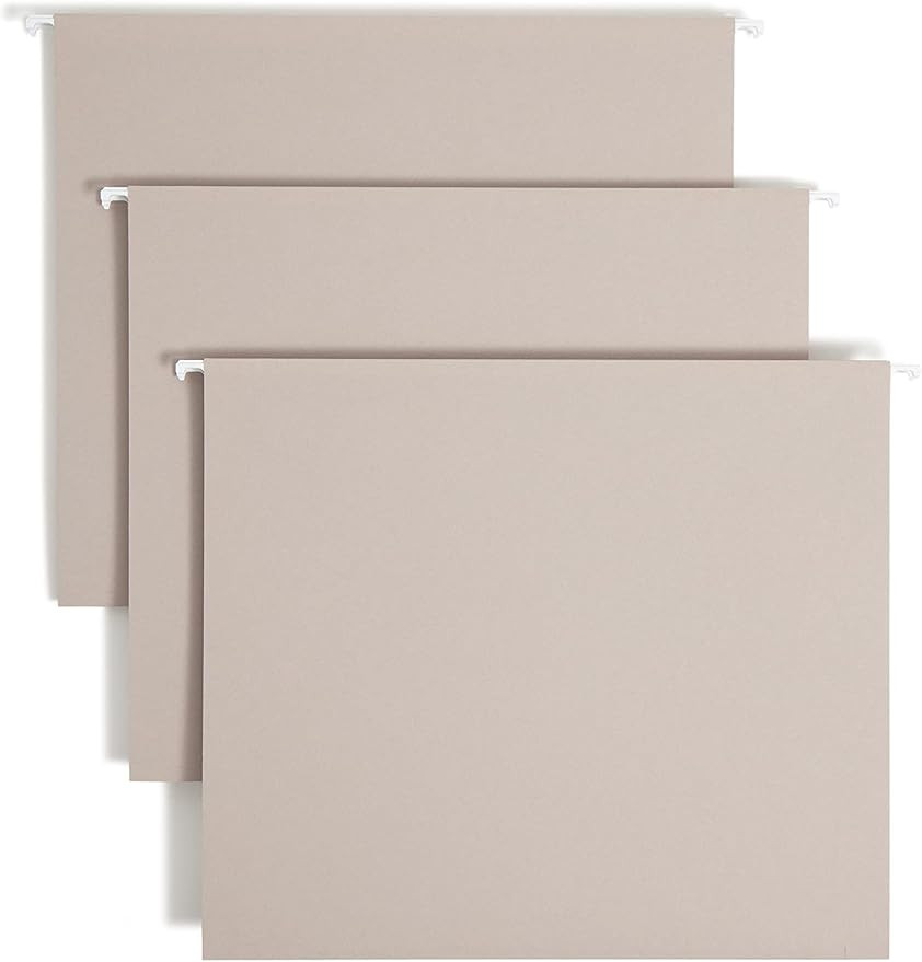 Smead TUFF Extra Capacity Box Bottom Hanging Folder, 2" Expansion, 1/3-Cut Easy Slide Tab, Letter... | Amazon (US)