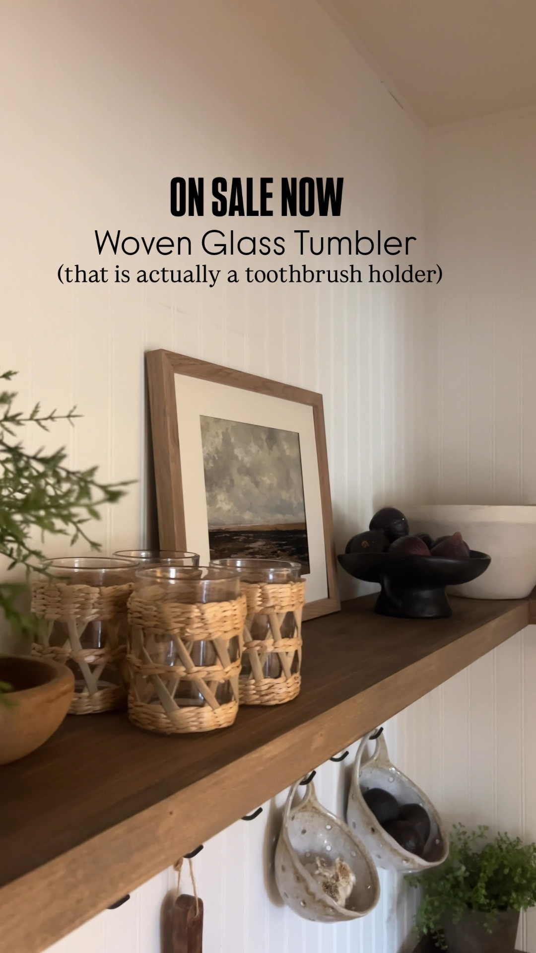 Target | woven tumbler | woven glass cup | woven toothbrush holder | pantry decor | coffee bar | kitchen shelf styling | target sale 

#LTKFindsUnder50 #LTKSaleAlert #LTKHome