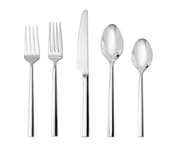 Fortessa Orson Stainless Steel Flatware Set | Pottery Barn (US)