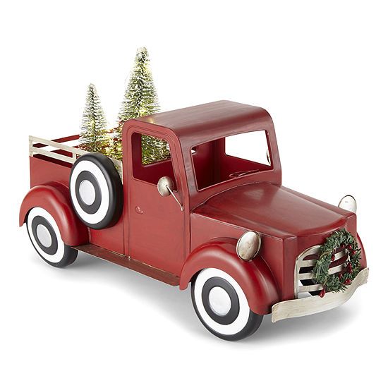 North Pole Trading Co. Red Truck Christmas Tabletop Decor | JCPenney