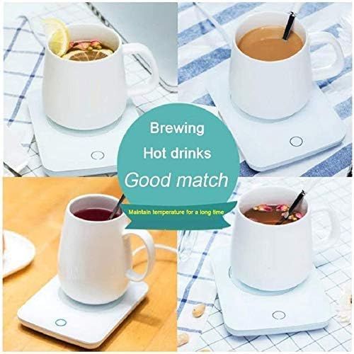Misby Coffee Warmer for Desk Mug Warmer with Automatic Shut Off Coffee Cup Warmer Keep Coffee, Be... | Amazon (US)