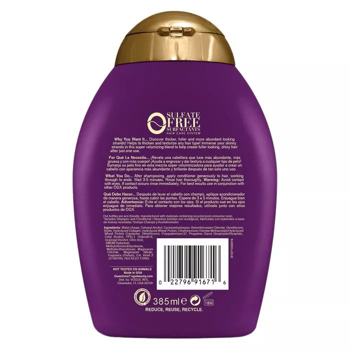 OGX Thick Full Biotin Collagen Conditioner | Target