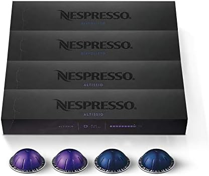 Nespresso Capsules VertuoLine, Espresso, Bold Variety Pack, Medium and Dark Roast Espresso Coffee... | Amazon (US)
