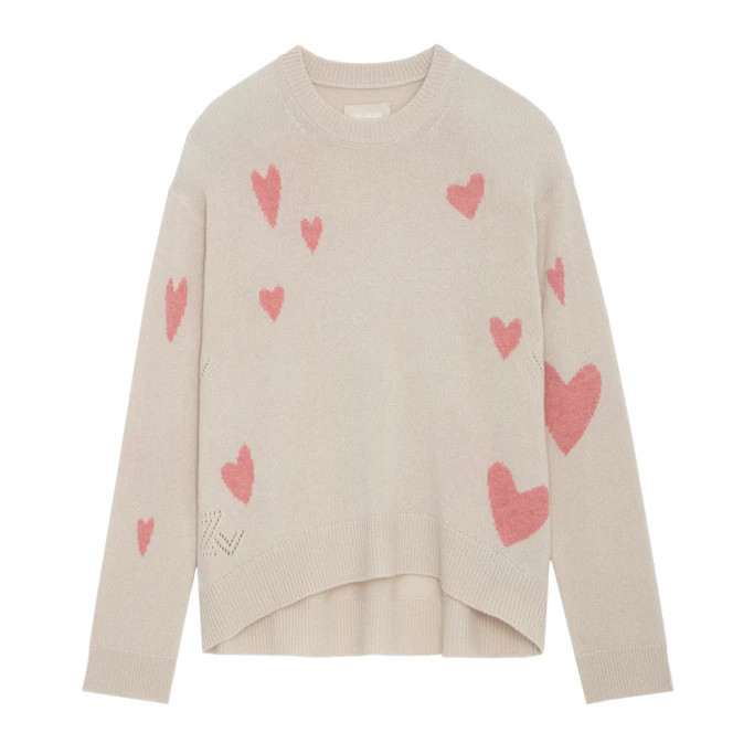 Markus Heart Cashmere Sweater | Zadig et Voltaire (US)