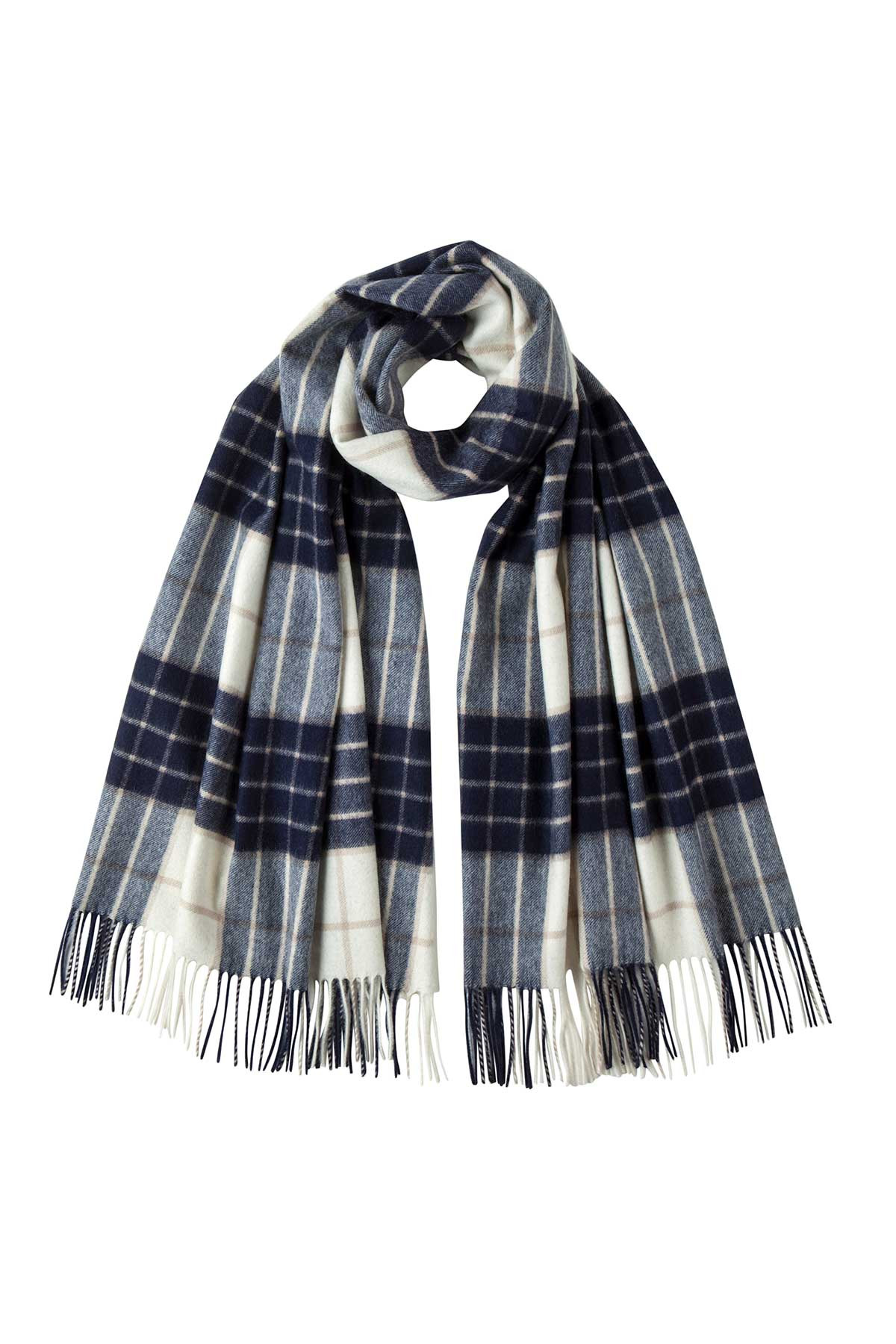 Knockmore Tartan Cashmere Stole | Johnstons of Elgin