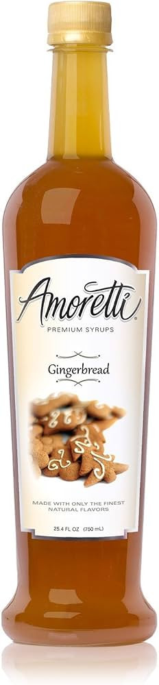 Amoretti Premium Syrup, Gingerbread, 25.4 Ounce | Amazon (US)