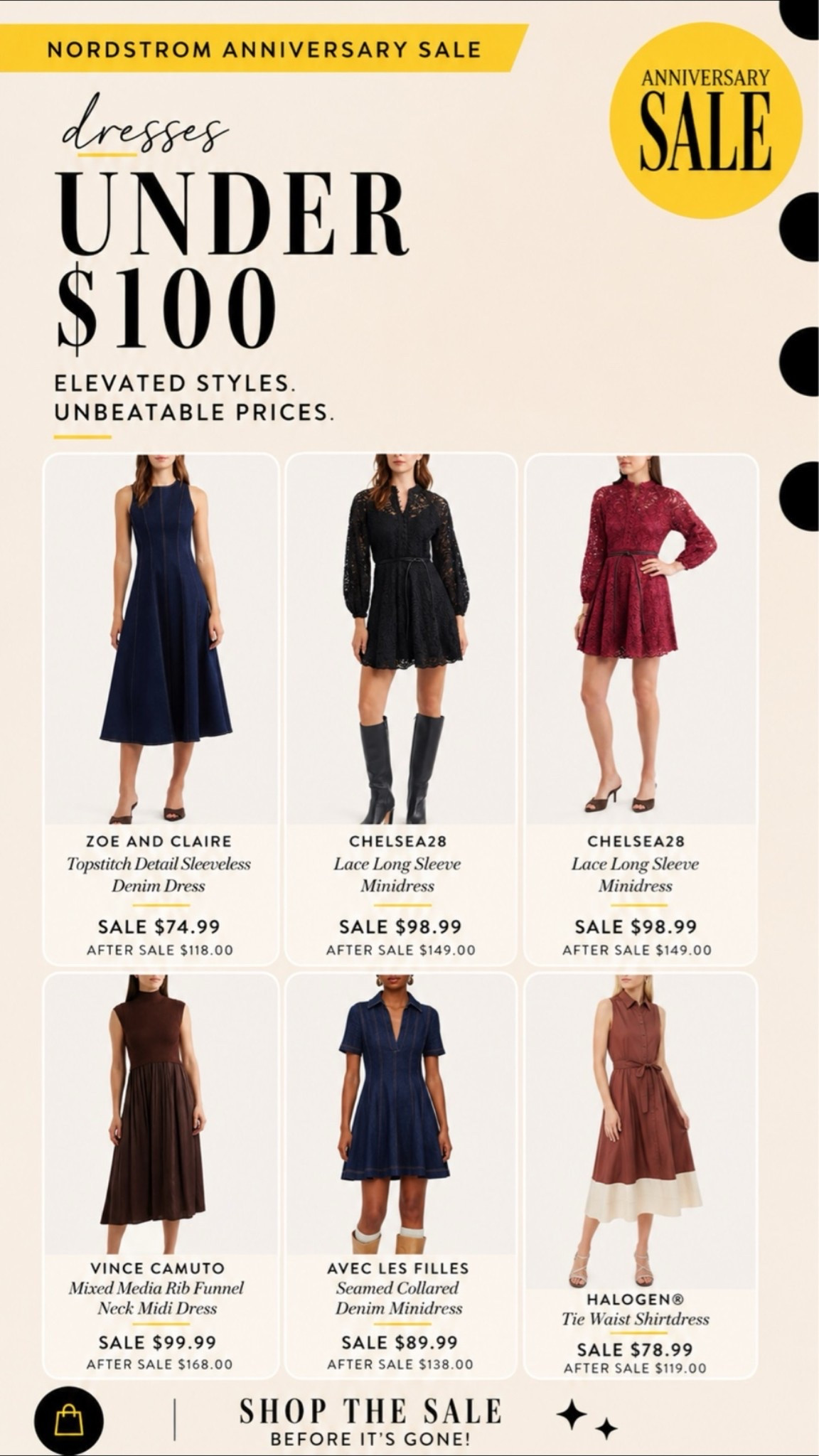 Nordstrom anniversary sale dresses under $100

#LTKootd #LTKgrwm #LTKSaleAlert