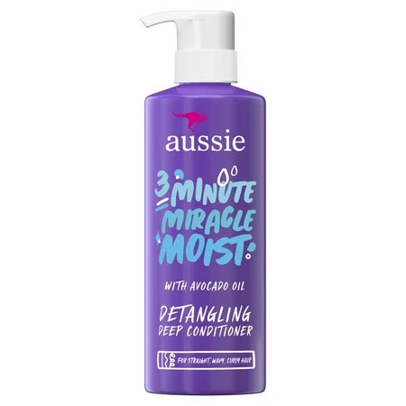 Aussie 3 Minute Miracle Moist Deep Conditioner Paraben Free 16 oz | Walmart (US)